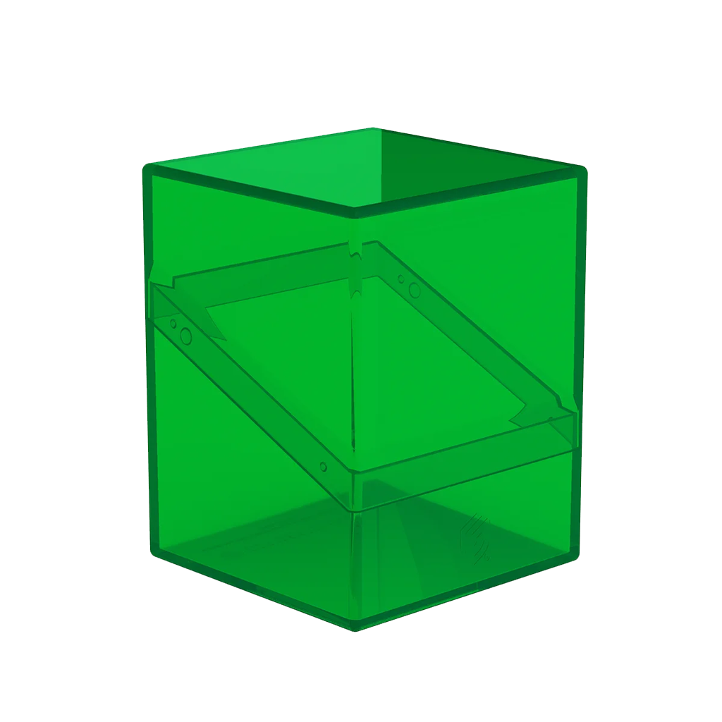 Ultimate Guard - Boulder  - Deck Case 100+ Clear - Emerald - Green