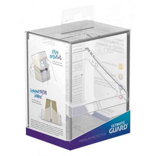 Ultimate Guard - Boulder  - Deck Case 80+ - Transparent