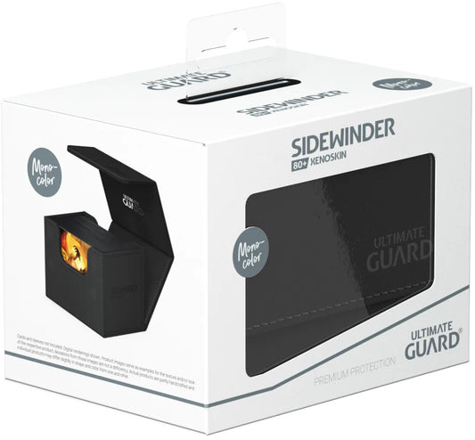 Ultimate Guard - Deck Box - Sidewinder - 80+ Xenoskin - Black