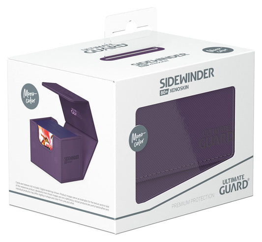Ultimate Guard - Deck Box - Sidewinder - 80+ Xenoskin - Purple