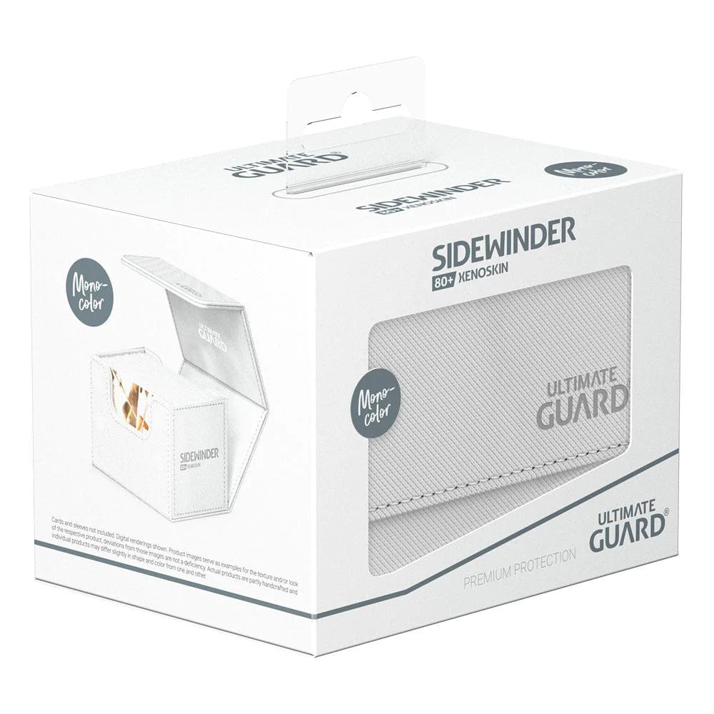 Ultimate Guard - Deck Box - Sidewinder - 80+ Xenoskin - White