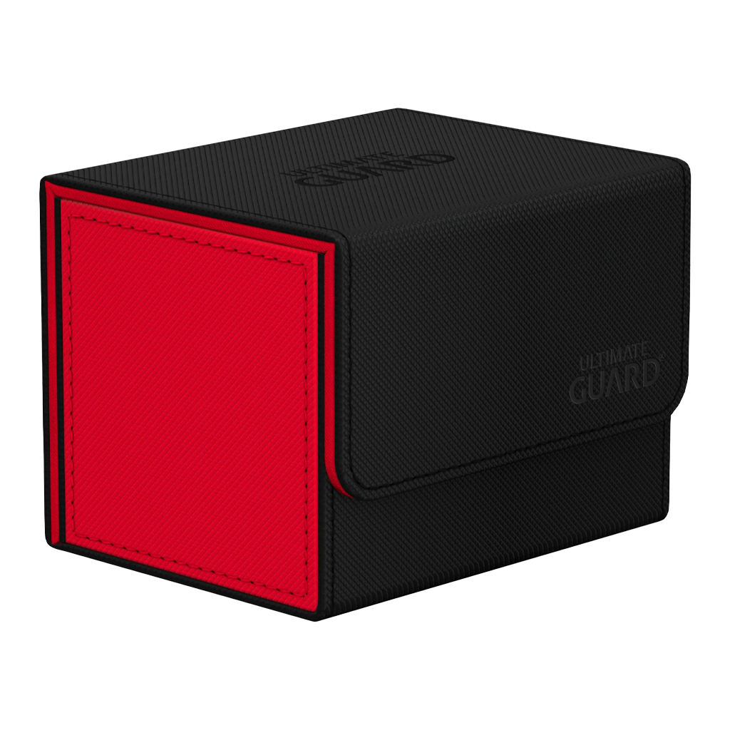Ultimate Guard - Deck Case - Sidewinder - 100+ Xenoskin - Synergy - Black/Red