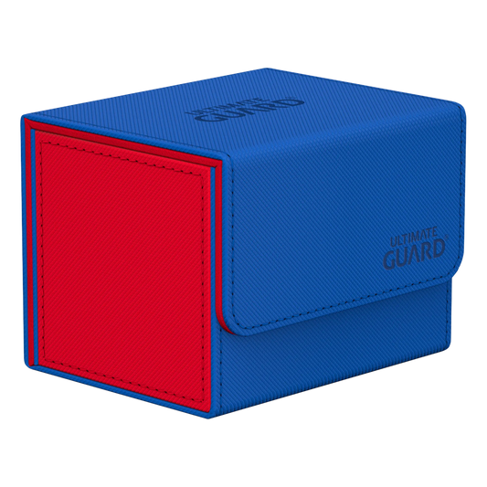 Ultimate Guard - Deck Case - Sidewinder - 100+ Xenoskin - Synergy - Blue/Red