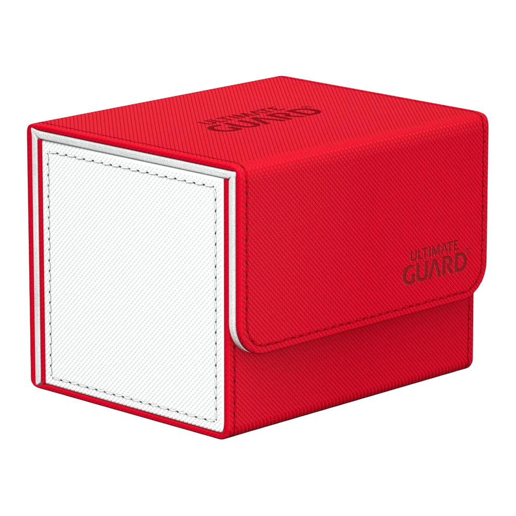 Ultimate Guard - Deck Case - Sidewinder - 100+ Xenoskin - Synergy - Red/White