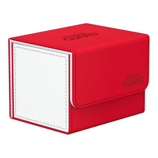 Ultimate Guard - Deck Case - Sidewinder - 100+ Xenoskin - Synergy - Red/White