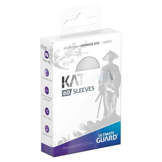 Ultimate Guard - Katana - 60 Sleeves - Japanese Size - White