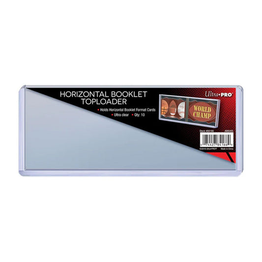 Ultra Pro - Booklet Toploader - Horizontal (10ct)