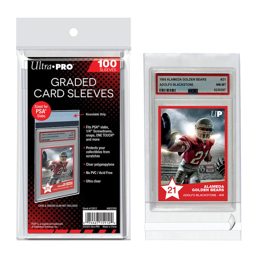 Ultra Pro - Graded Card Sleeves (100ct) - Sized For PSA Slabs