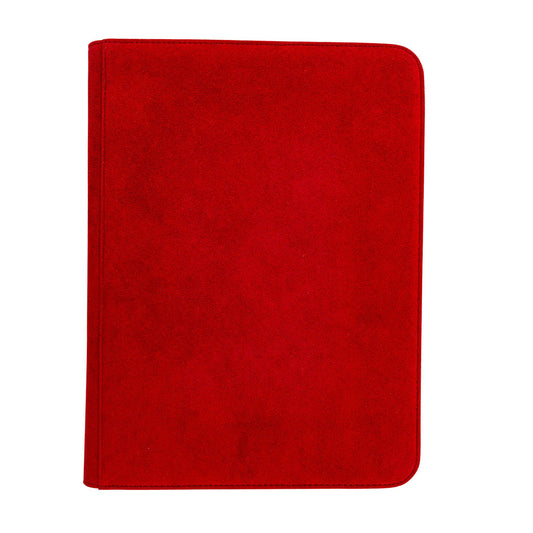 Ultra Pro - Vivid Deluxe - 9 PKT Zipper Binder (Red)