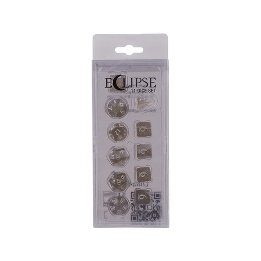 Ultra Pro - Eclipse 11 Dice Set - Smokey Grey