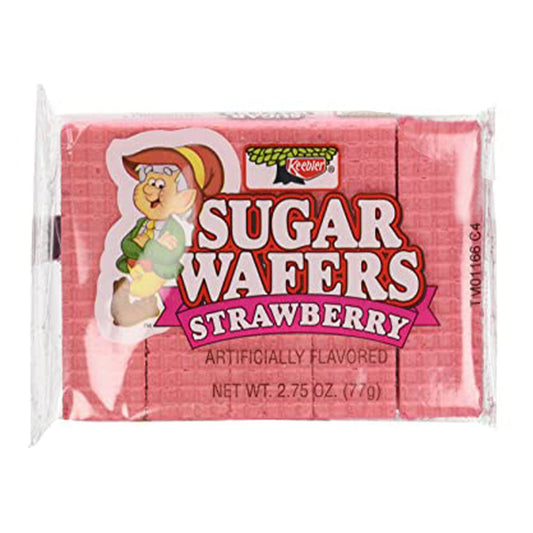 Uncle Al's Sugar Wafers - Strawberry (2.7oz)