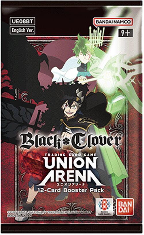 Union Arena - Black Clover - UE08BT - Sleeved Booster Pack