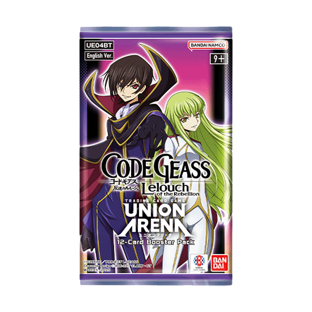 Union Arena - Code Geass - UE04BT - Sleeved Booster Pack