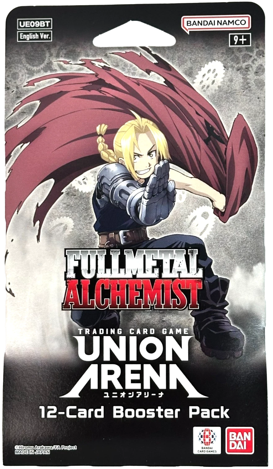 Union Arena - Fullmetal Alchemist - UE09BT - Booster Pack