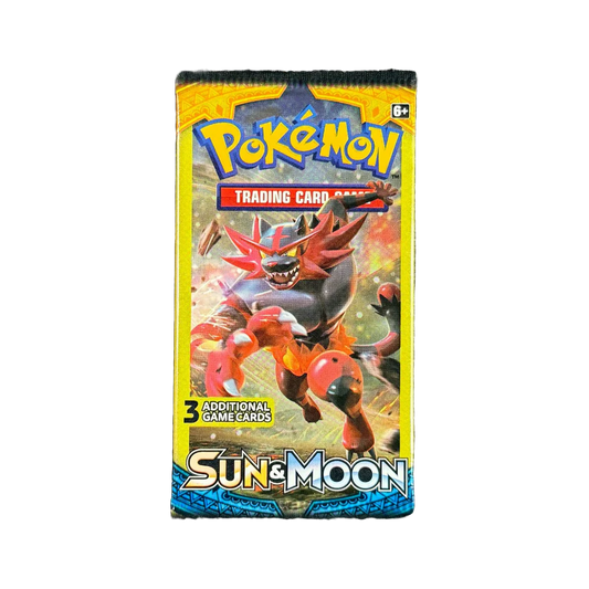 Pokemon - Sun and Moon - Base Set - 3 Card Booster Pack