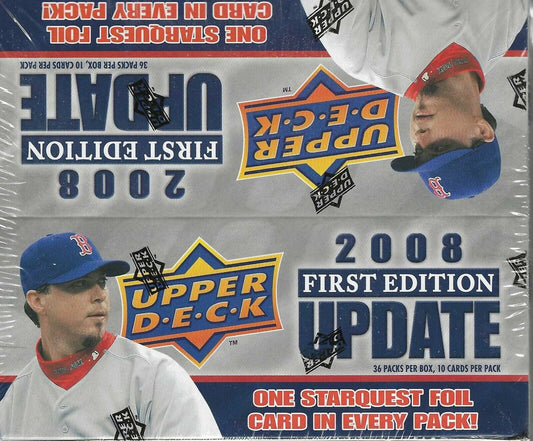 Upper Deck - First Edition Update - Baseball Retail Box 2008