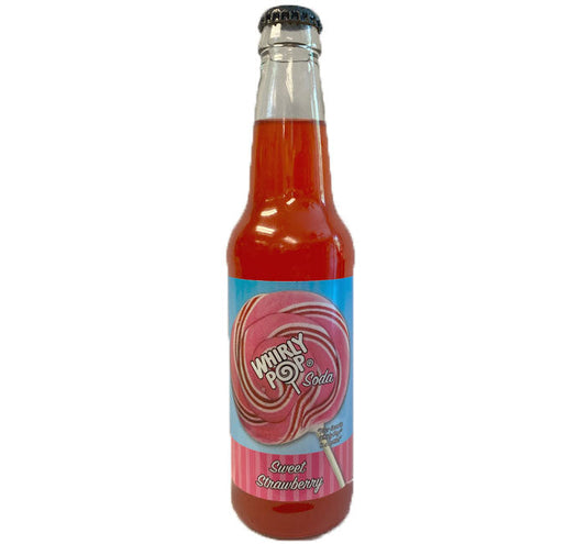 Whirly Pop - Soda Sweet Strawberry (12oz)