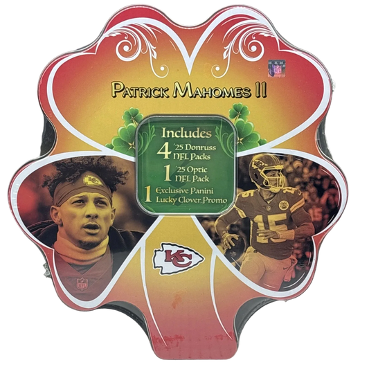MJ Holdings - NFL Football - Patrick Mahomes - Lucky Clover Tin