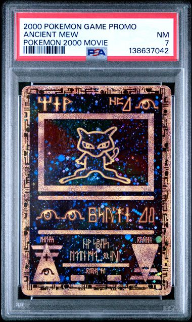 Pokemon - Game Promo - Ancient Mew - 2000 - PSA 7