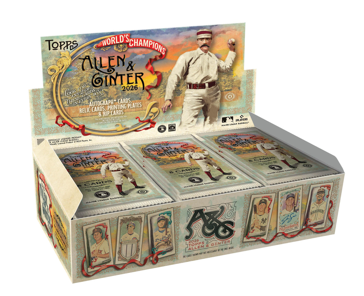 Topps - Allen and Ginter - MLB Baseball - 2026 - Hobby Box