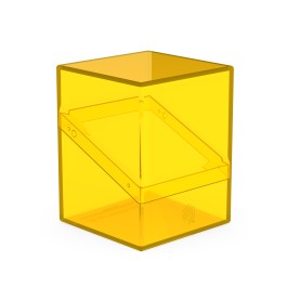 Ultimate Guard - Boulder 100 Clear - Amber Yellow - Deck Box