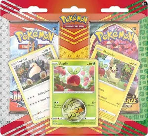 Pokemon - Snorlax Morpeko Applin - 2 Pack Enhanced Blister