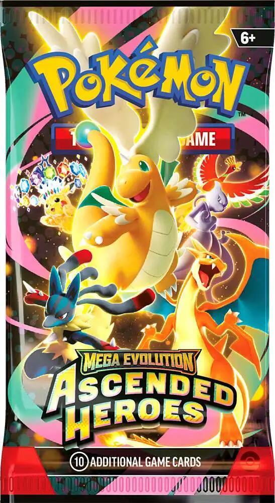 Pokemon - Ascended Heroes - Booster Pack – CARDPOPUSA