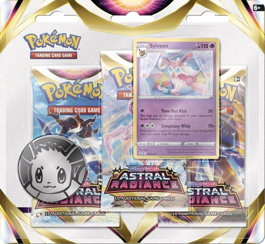 Pokemon - Sword and Shield - Astral Radiance - 3 Pack Blister