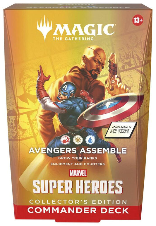 Magic The Gathering - Marvel Super Heroes - Avengers Assemble - Collector Commander Deck