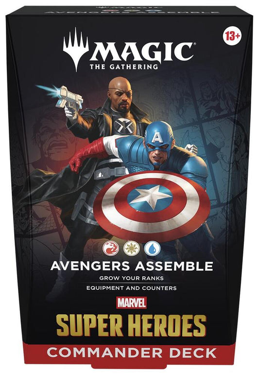 Magic The Gathering - Marvel Super Heroes - Avengers Assemble - Commander Deck