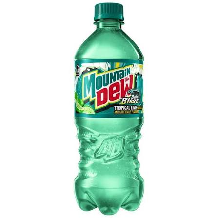 Mountain Dew - Baja Blast - 20oz Bottle