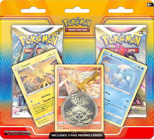 Pokemon - Articuno Zapdos Moltres - Enhanced 2 Pack Blister