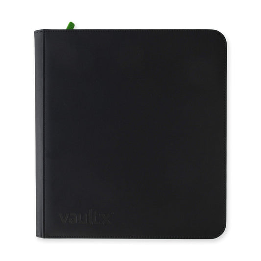 Vault X - 12 Pocket - Exo Tec Zip Binder - Signature Black