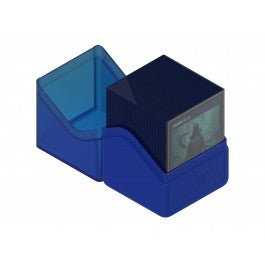 Heavy Play - RFG Double Sleeved Warlock 100 - Wizard Blue - Deck Box