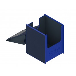 Heavy Play - RFG 100 Double Sleeved  - Wizard Blue - Deck Box Max