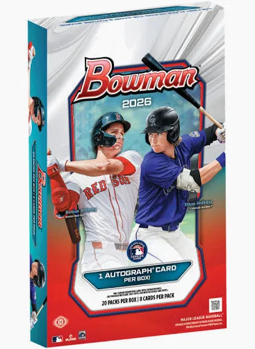 Topps - Bowman - MLB Baseball - 2026 - Hobby Box