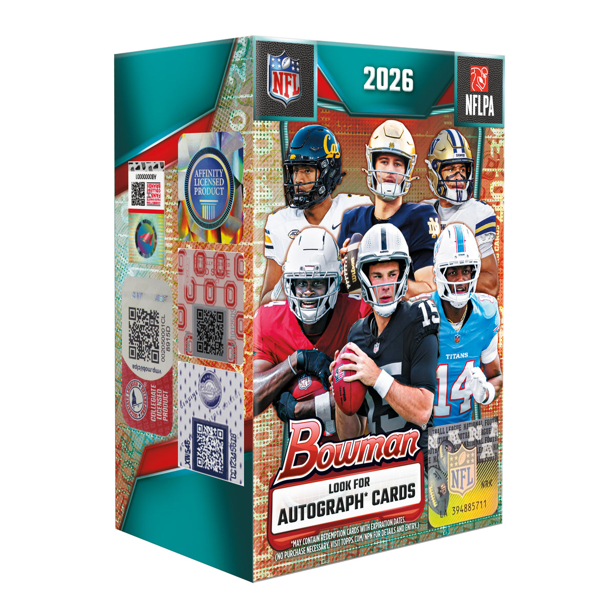 Topps - Bowman - NFL Football - 2026 - Blaster Box