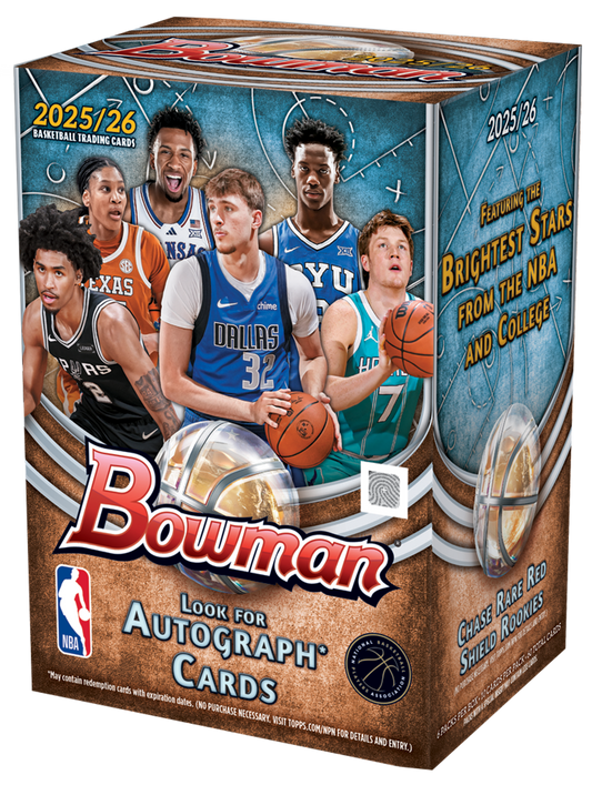 Topps - Bowman - Basketball NBA - 2025/2026 - Blaster Box