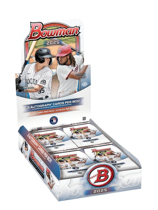 Topps - Bowman - MLB Baseball - 2025 - HTA Jumbo Hobby Box