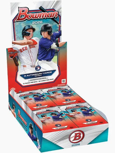 Topps - Bowman - MLB Baseball - 2026 - Jumbo Hobby Box