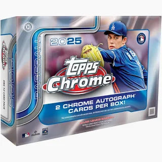 Topps - Chrome - MLB Baseball - 2025 - Breaker Delight Hobby Box