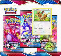 Pokemon - Sword and Shield - Battle Styles - 3 Pack Blister