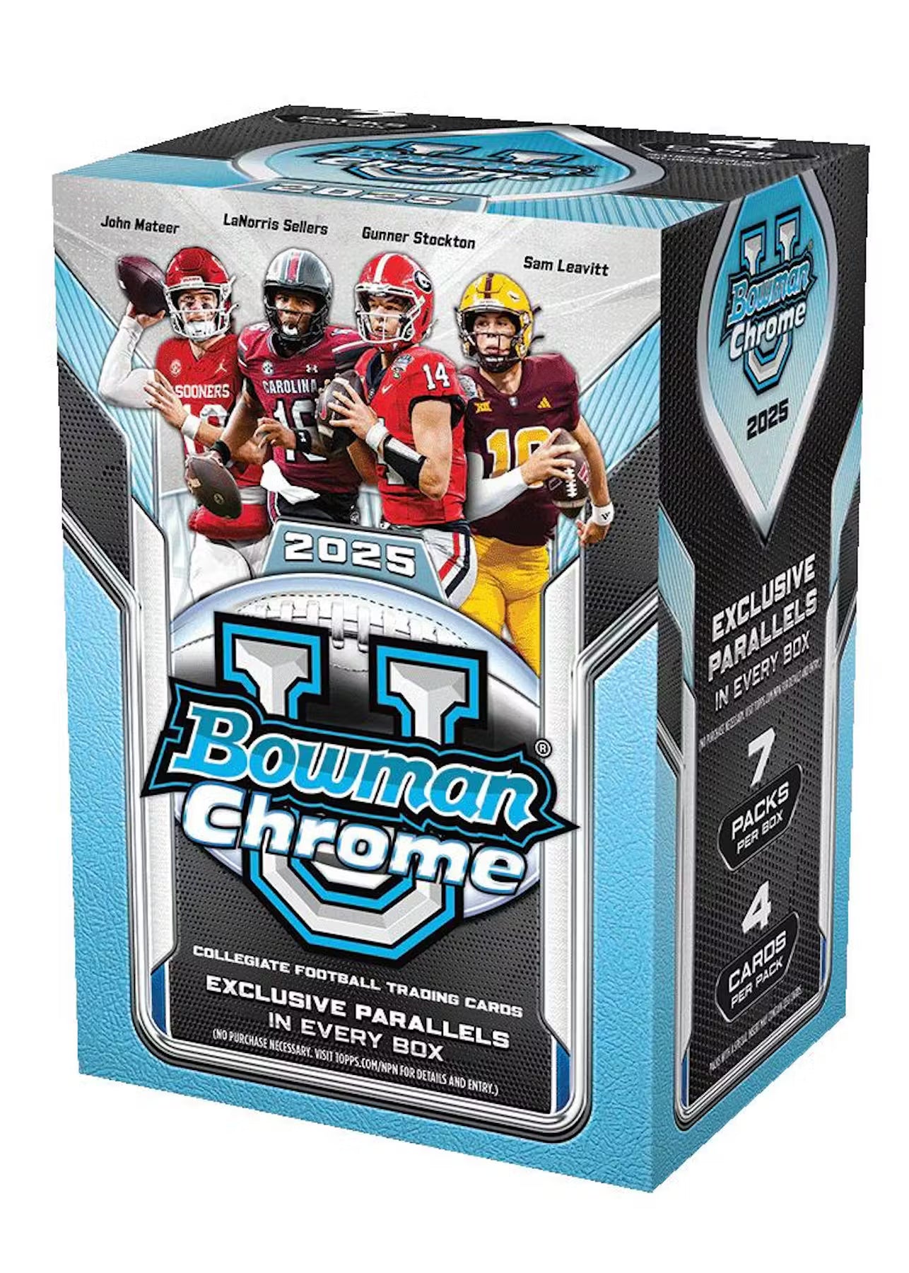 Topps - Bowman U Chrome - NFL Football - 2025 - Blaster Box