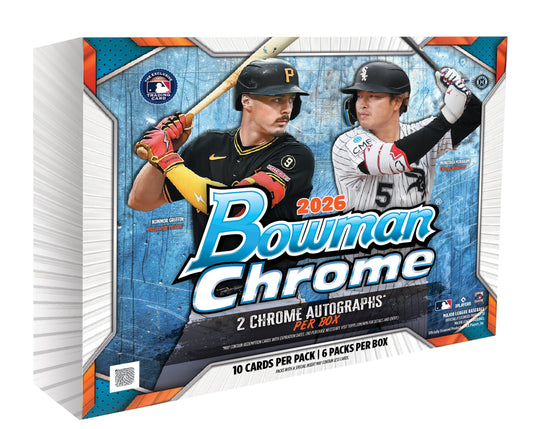 Topps - Bowman Chrome - MLB Baseball - 2026 - Hobby Box