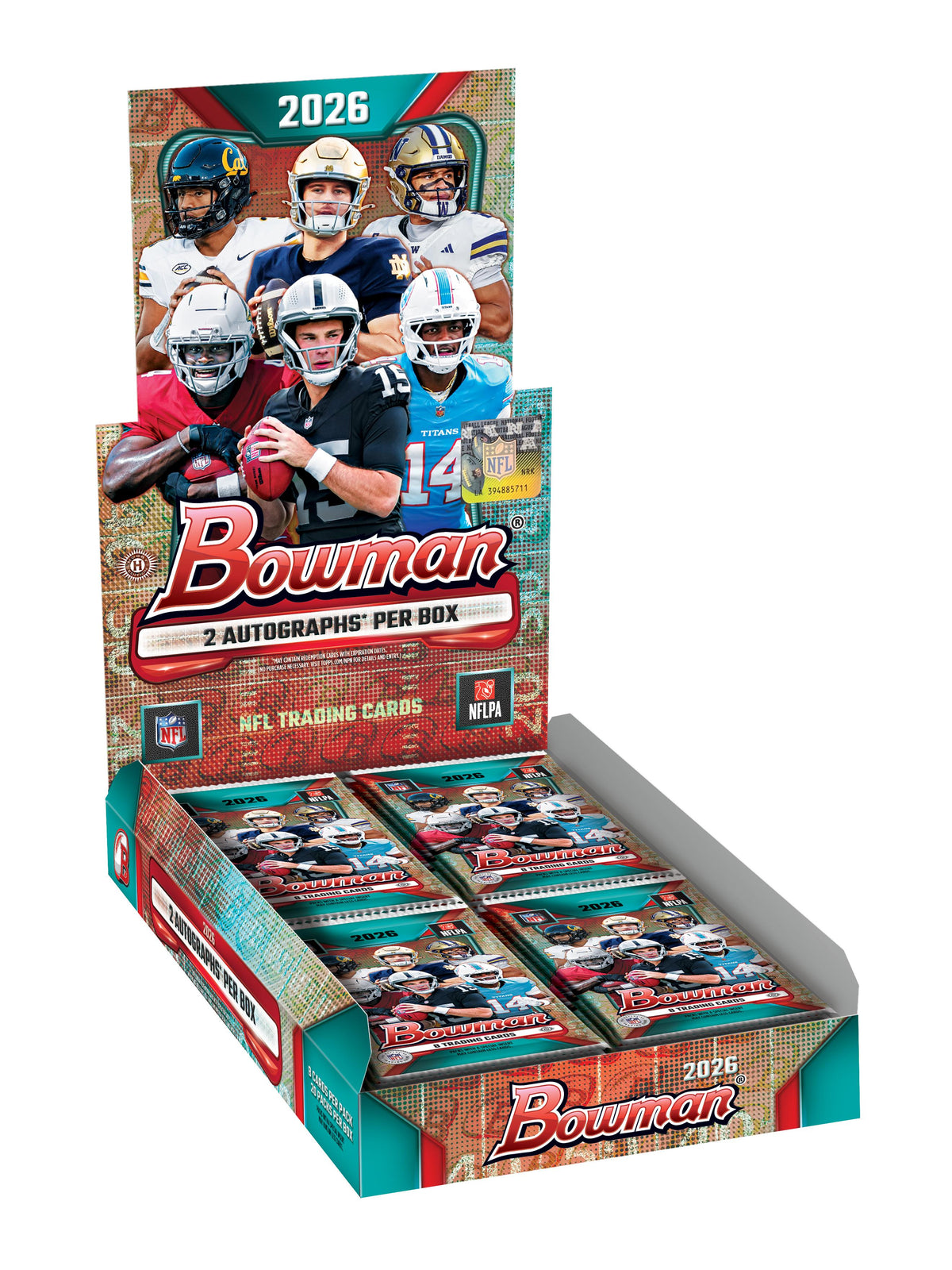 Topps - Bowman - NFL Football - 2026 - Hobby Box