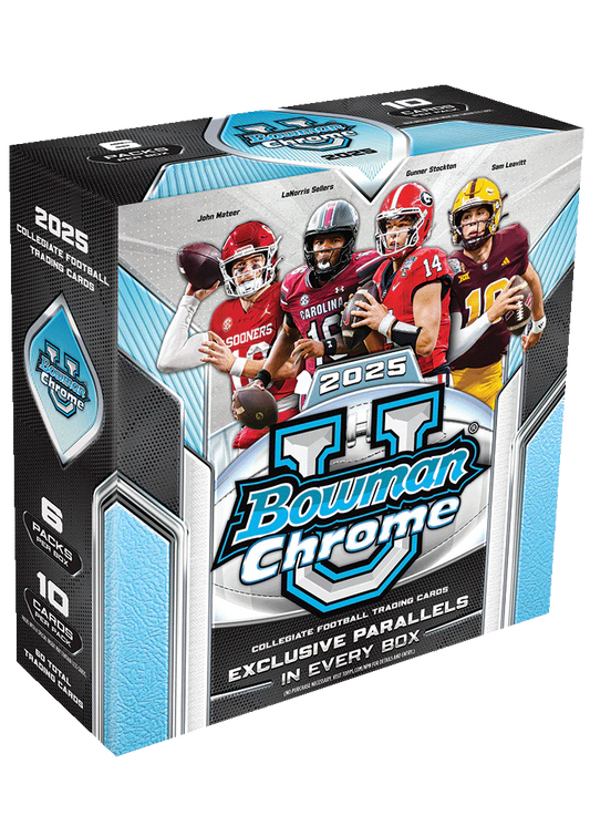 Topps - Bowman U Chrome - Football - 2025 - Mega Box