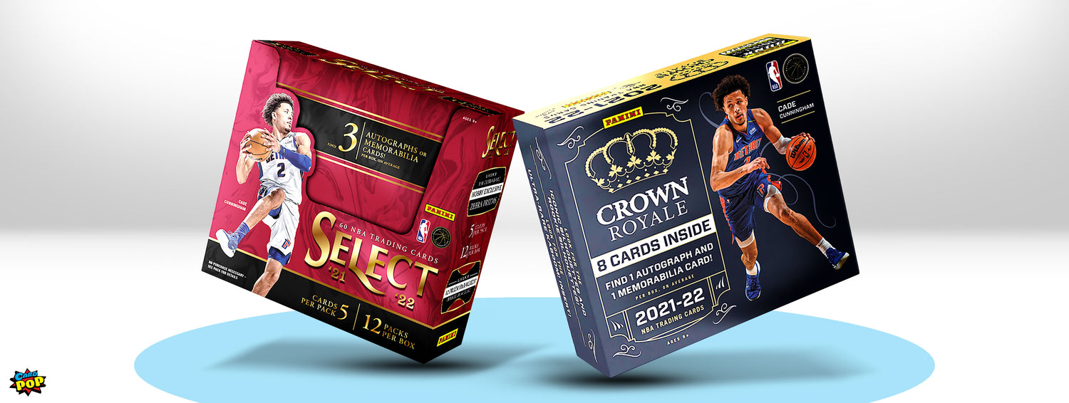card pop basketball select crown banner image