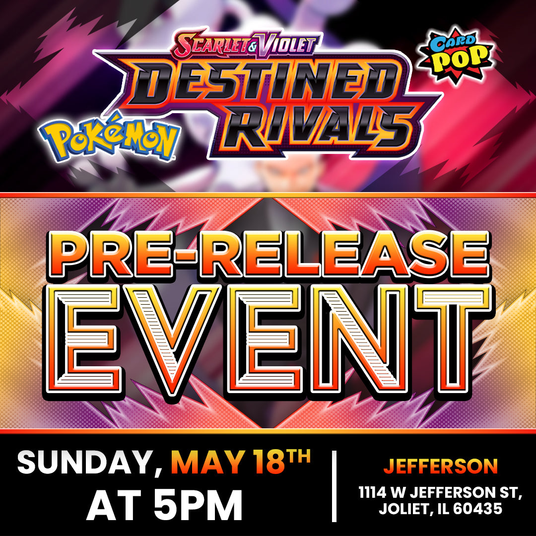 Pokémon Game Nights - PRE RELEASE: Destined Rivals