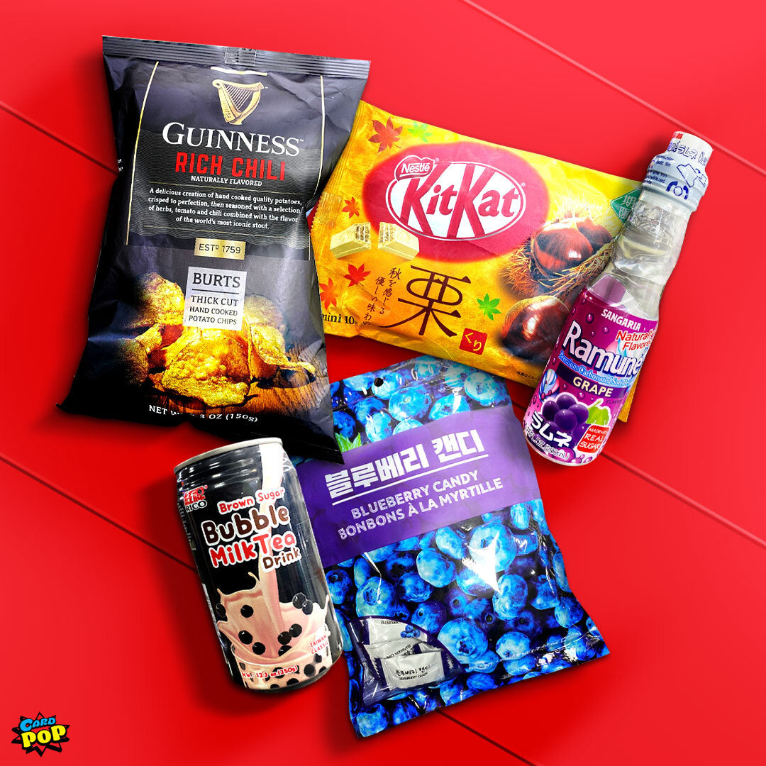 cardpop exotic candy kit kat guinness chips image banner