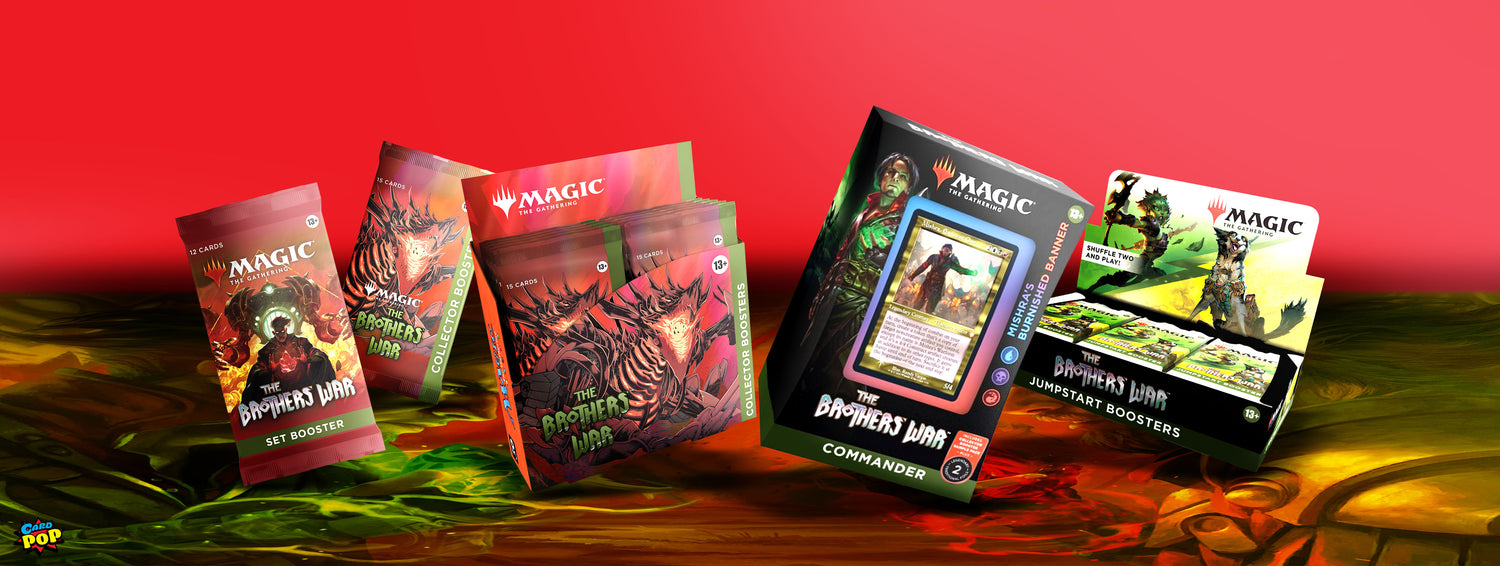 CardPOP Magic the gathering the brothers war image banner